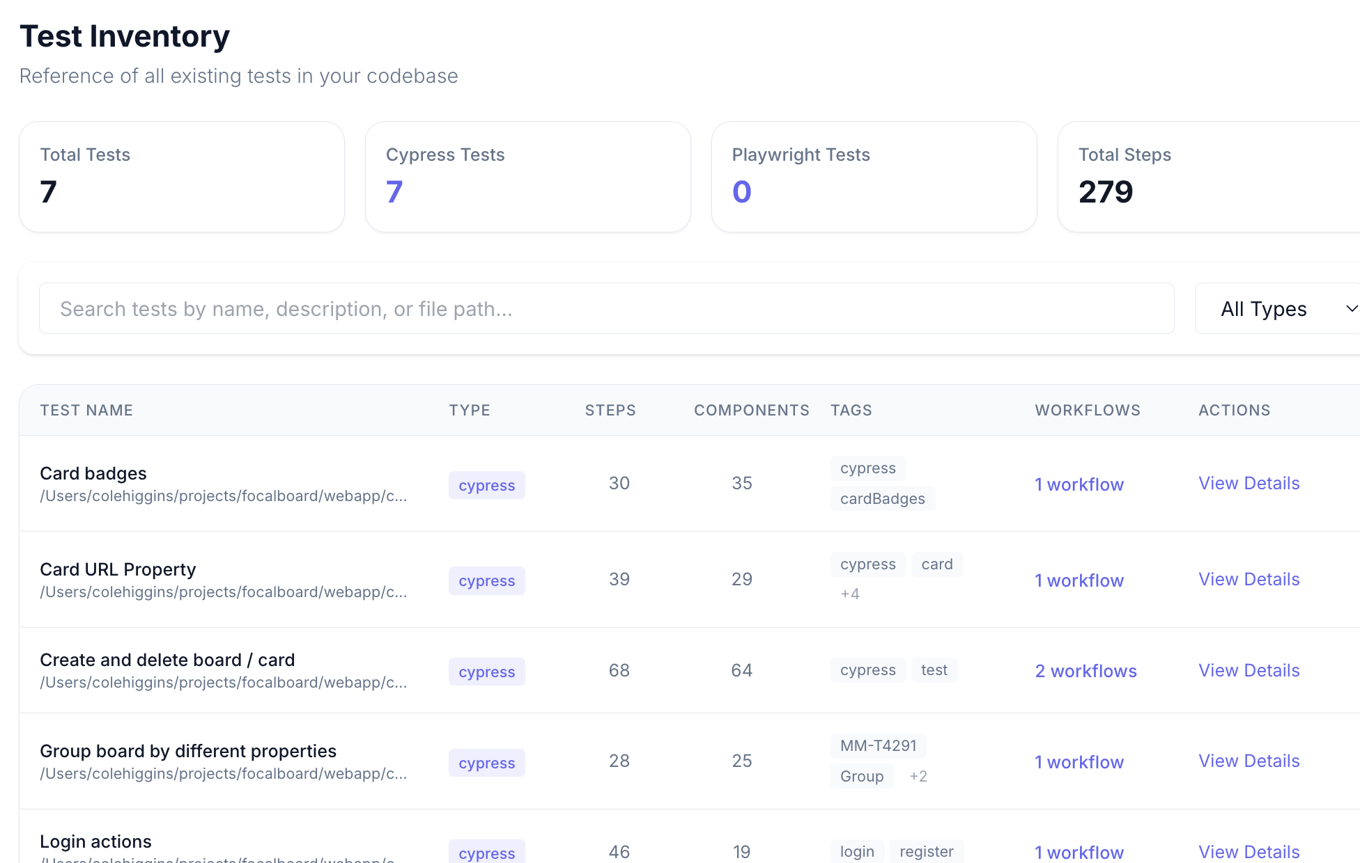 Automated test refactoring